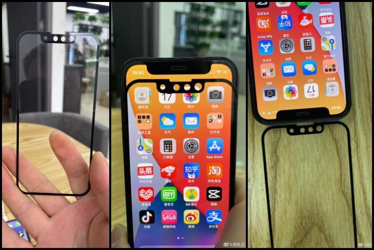 iPhone 13 smaller notch shown in images