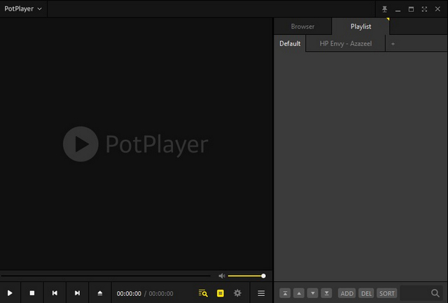  interface utilisateur de potplayer 