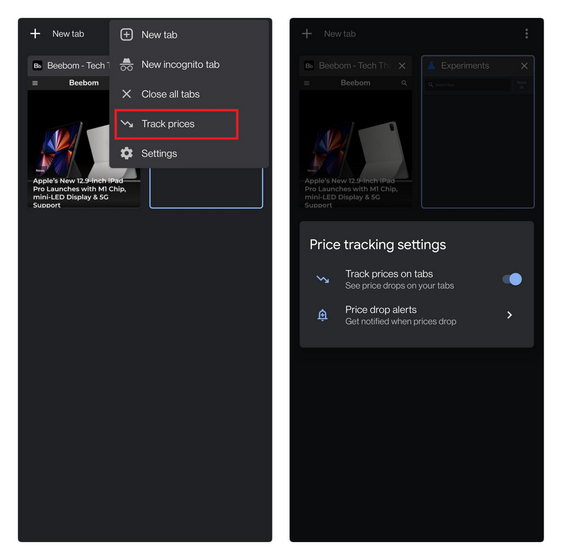 Google Chrome Has a Price Tracking Tool on Android  Here s How to Enable It - 50
