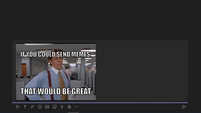 Now create your own memes on Microsoft Teams with meme generator