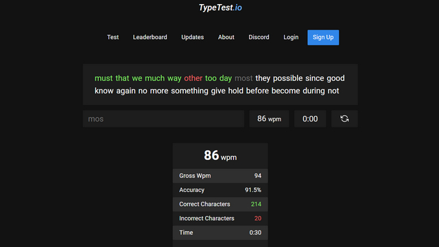 Free Typing Test - Check Your Typing Speed in 60 Seconds