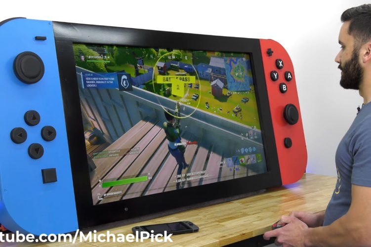 worlds largest nintendo switch