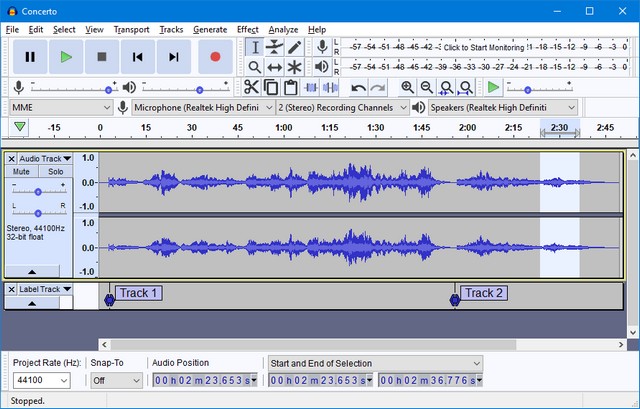 Audacity: Best Free GarageBand Alternative on Windows