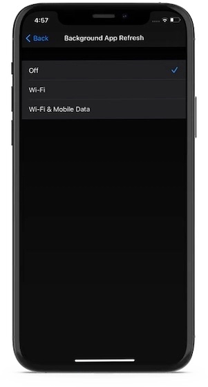 Disable-background-app-refresh