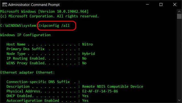 How to Find Your IP Address on Windows 10