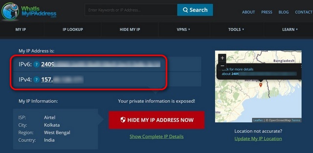 Find Your IP Address on Windows or Mac