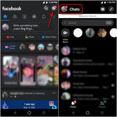 hide online status facebook messenger mobile