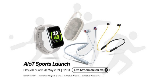 Realme Watch 2 Pro  Pocket Speaker  and Other Accessories to Launch on May 20 - 14