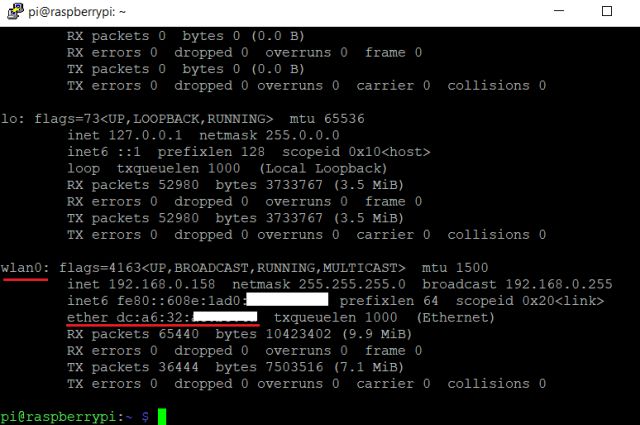 mac address