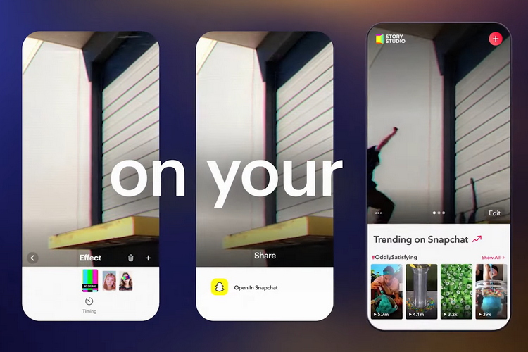 Snap Story Studio Is a Free Video Editing App for iOS