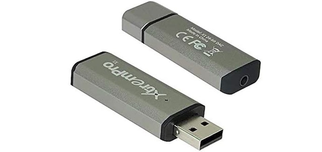 XtremPro X1-1 Высокопроизводительный USB-ЦАП усилитель для наушников Усилитель OTG