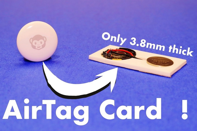YouTuber Turns an AirTag into a Card for Wallets