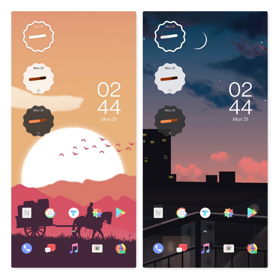 android 12 widgets