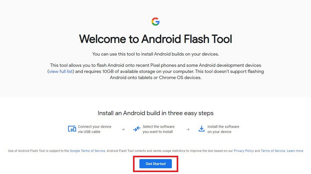 android flash tool - Install Android 12 Beta