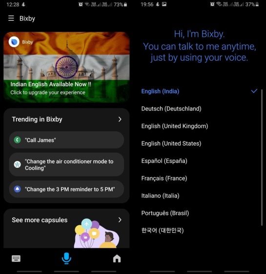 bixby 3.0 - indian english update