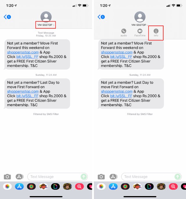 حظر رسائل البريد العشوائي - كيفية حظر الرسائل النصية على iPhone 
