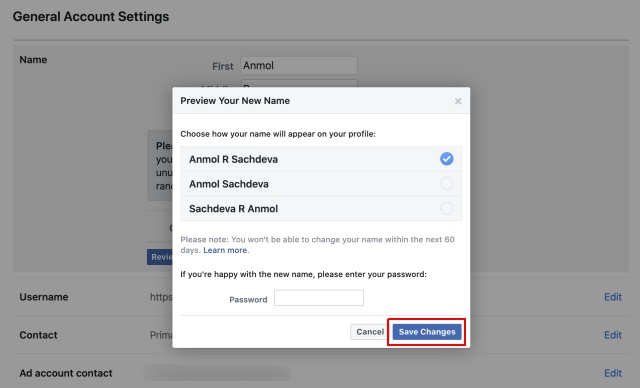 How to Change Your Name on Facebook  2022  - 90