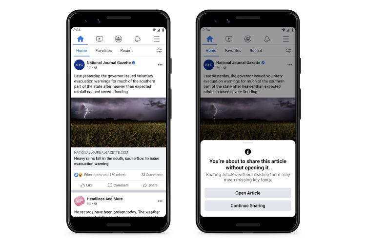 facebook new test read before sharing featured