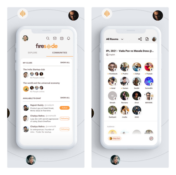 Creators of TikTok Clone Chingari Release Made in India Clubhouse Clone  Fireside  - 11