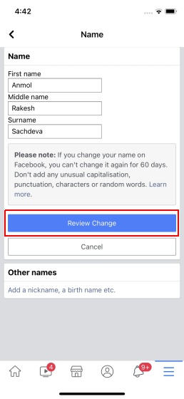 How to Change Your Name on Facebook  2022  - 41