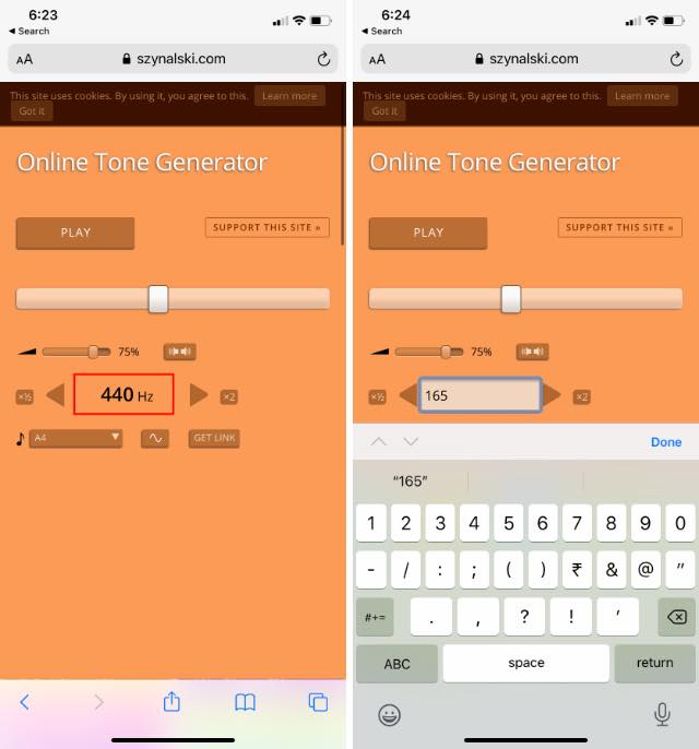 how to remove water from iphone using a website tool