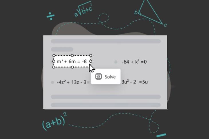 How to Use Math Solver on Microsoft Edge | Beebom