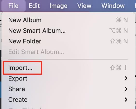 import photos to icloud