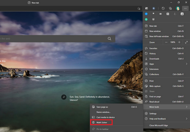 How to Use Math Solver on Microsoft Edge - 31