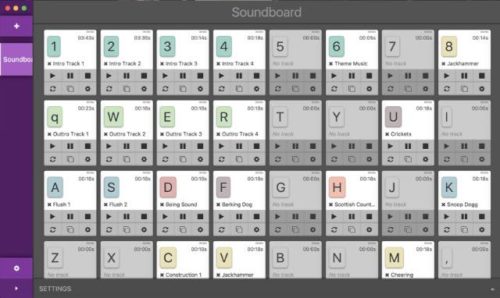 soundboard for music