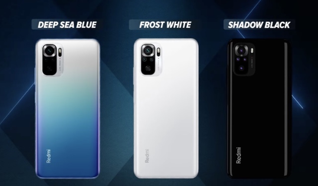 redmi note 10s colors