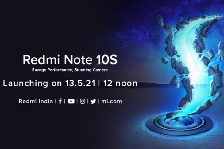 redmi note 10s india launch announced