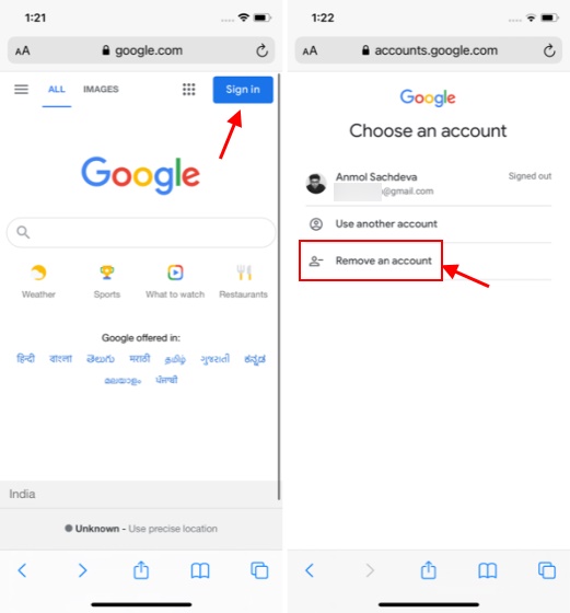 How to Remove Google Account From Your Phone (Android and iOS) Beebom