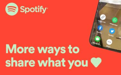 spotify sharing features