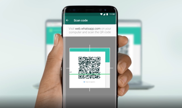 whatsapp scan qr code on chromebook