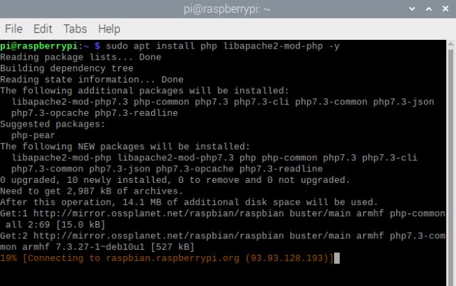 install filezilla server raspberry pi