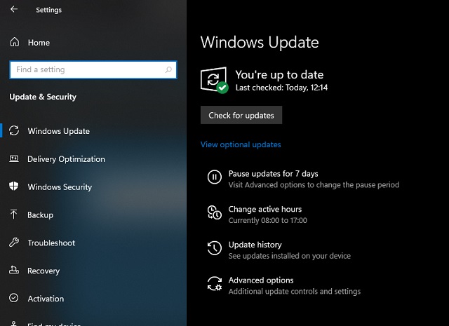 check for windows 11 updates