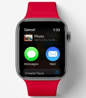 How to Share Photos via Messages and Mail on Apple Watch - 25