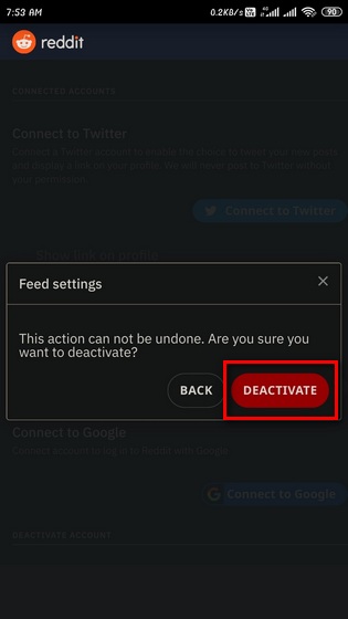 Delete or Deactivate Your Reddit Account