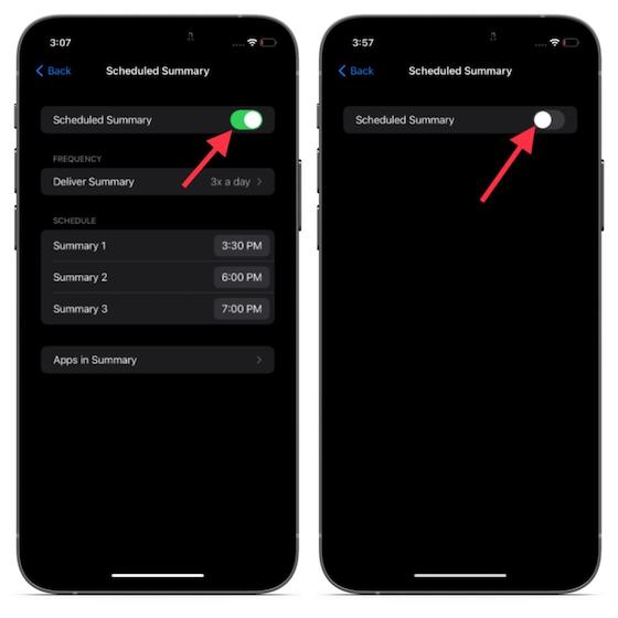 How to Enable  Disable Notification Summary in iOS 15 - 92