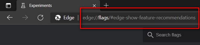 Deaktivieren "Empfohlene Browsereinstellungen verwenden" Popup in Microsoft Edge