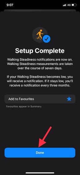 How to Set up and Use Walking Steadiness in iOS 15 on iPhone - 58