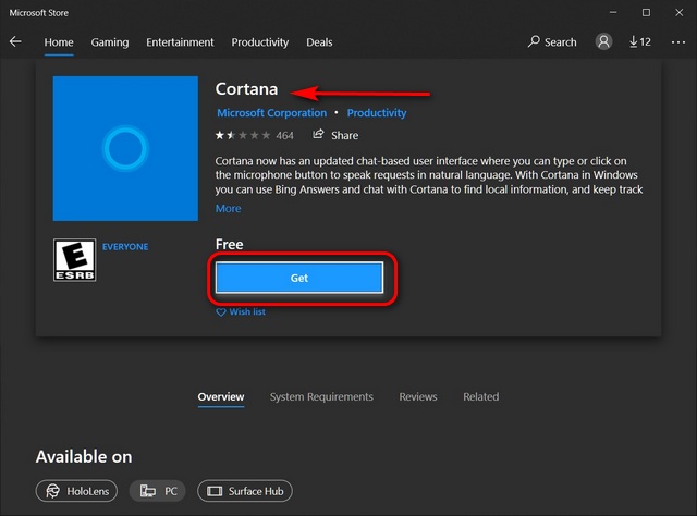 microsoft cortana uninstall