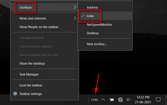 Holen Sie sich die zentrierte Taskleiste im Windows 11-Stil unter Windows 10