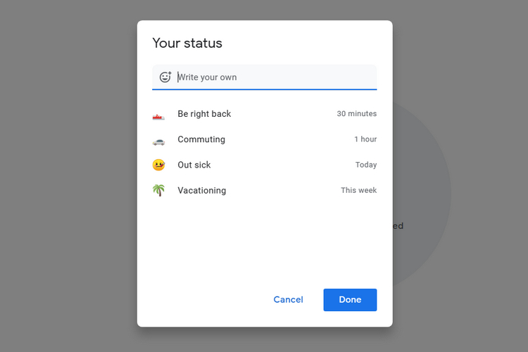 Google Now Lets You Set a Custom Status in Gmail and Google Chat; Here’s How
https://beebom.com/wp-content/uploads/2021/06/Google-Now-Supports-Custom-Statuses-in-Gmail-and-Google-Chat.jpg