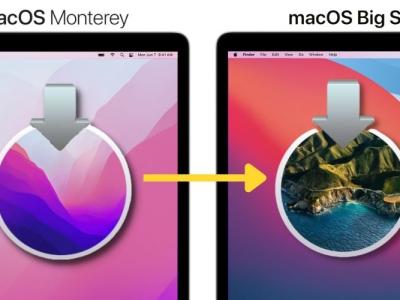 How to Downgrade from macOS 12 Monterey to macOS Big Sur new