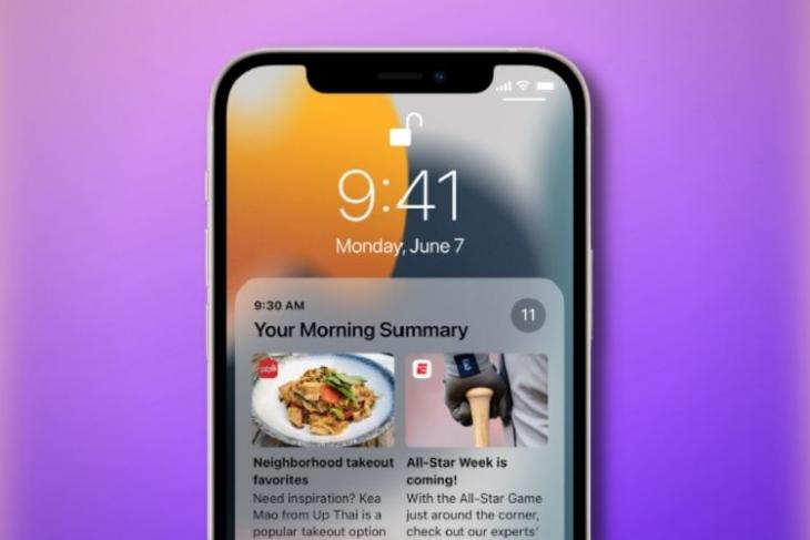 How to Enable/ Disable Notification Summary in iOS 15 on iPhone