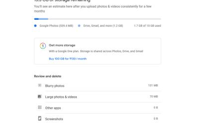 How to Free up Google Photos Storage