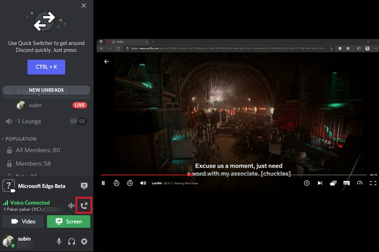 Discord Chat Server Can Be Used to Watch Movies With Your Friends