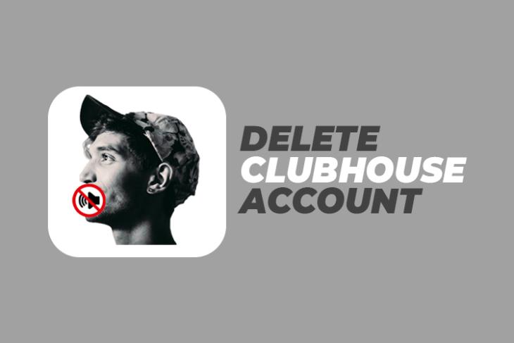 How to delete your clubhouse account