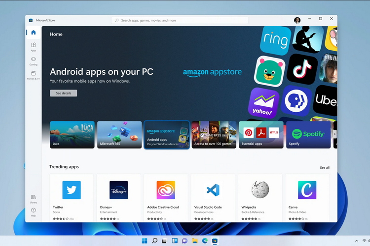 Microsoft Brings Android Apps to Windows 11 via Microsoft ...